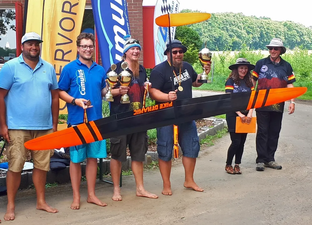 Sebastian Feigl wird Deutscher Meister in der Modellflugklasse F5J