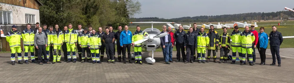 Luftbeobachterübung am 22.04.2017