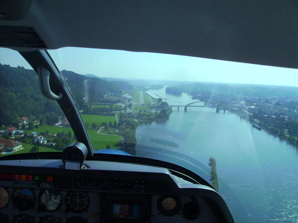 Ausflug mit drei Motorflugzeugen