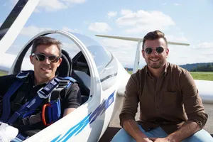 Du hast Lust mal mit uns zu fliegen?