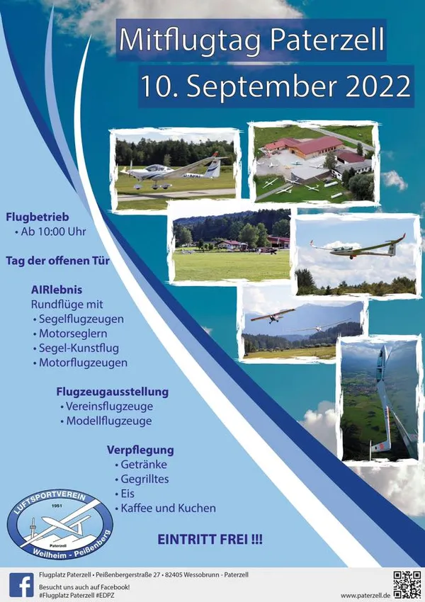 Mitflugtag in Paterzell