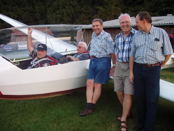 Letzter Flug in Peißenberg-Fendt