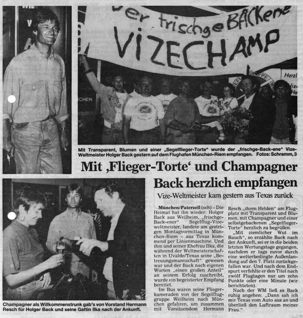 Holger Back Vizeweltmeister