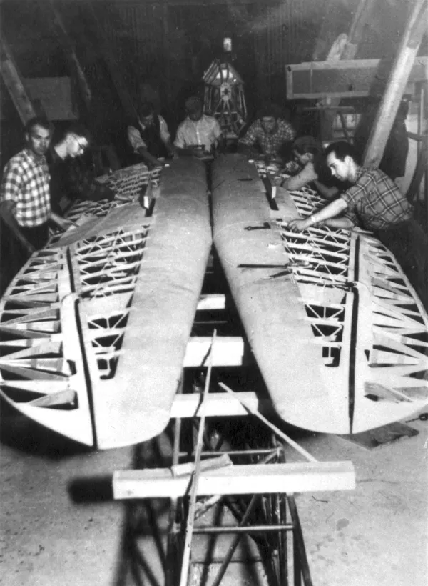 Bau des Grunau Baby III